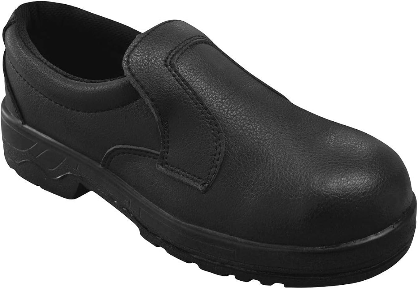 Unisex Hygiene Slip On Shoe Safety Boot steel safety toe cap Duel