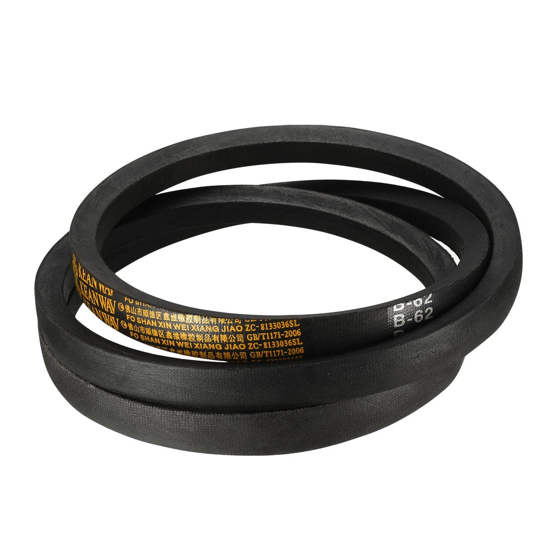 Photo 1 of uxcell B-62 V-Belts 62" Inner Length, B-Section Rubber Drive Belt