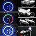 NEW POWER 4xLed Flash Lamp Tyre Wheel Valve Cap Light Stem Air Dust Cover (Colorful)