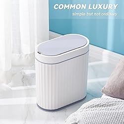 ELPHECO Bathroom Motion Sensor Trash can 2 Gallon