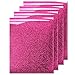 MiPremium Glitter Pink Heat Transfer Vinyl, Glitter Iron On Vinyl (Pack of 4 Sheets), for T Shirts Sports Clothing Other Garments & Fabrics, Easy to Cut Press & Apply Pink Glitter Ironon Vinyl (Pink)