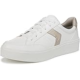 Dr. Scholl's Women's Madison Lace Sneaker White Gold 9.5 M