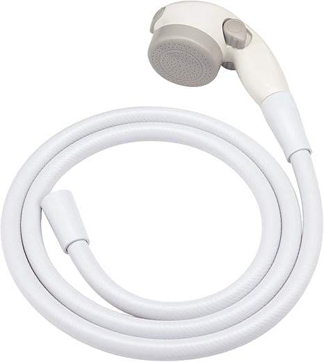 Amazon Co Jp ガオナ これカモ シャワーヘッドとホースのセット ペット用 赤ちゃん用 コンパクト 流量調整 2段切替 女性 持ちやすい Ga Fh024 Diy 工具 ガーデン
