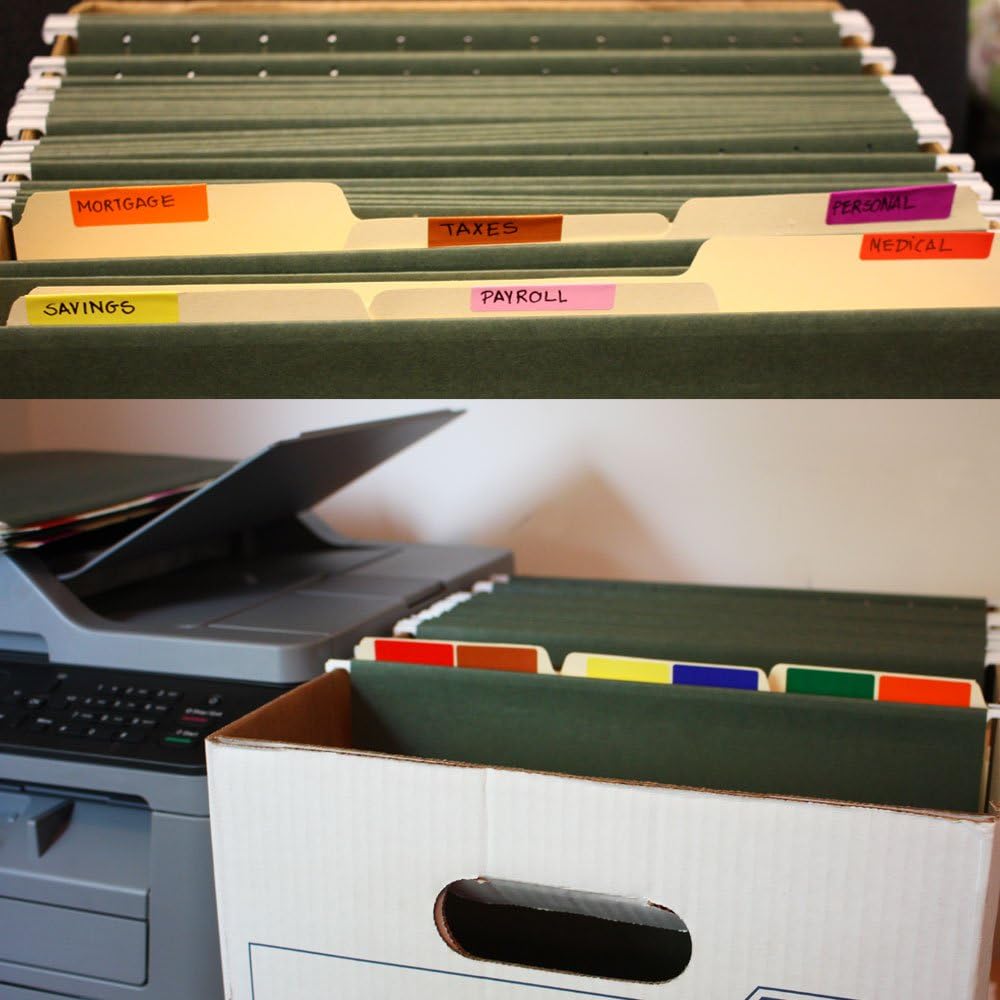 Royal Green Rectangular Color-Coding Stickers 4cm x 2cm Labels in 8 ...