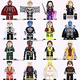 16ps Apocalypse X-MEN Minifigures Nightcrawler Shadowcat Magneto Angel Fit Lego
