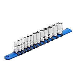 CASOMAN 13PCS 1/4"Drive Mid-Length Socket
