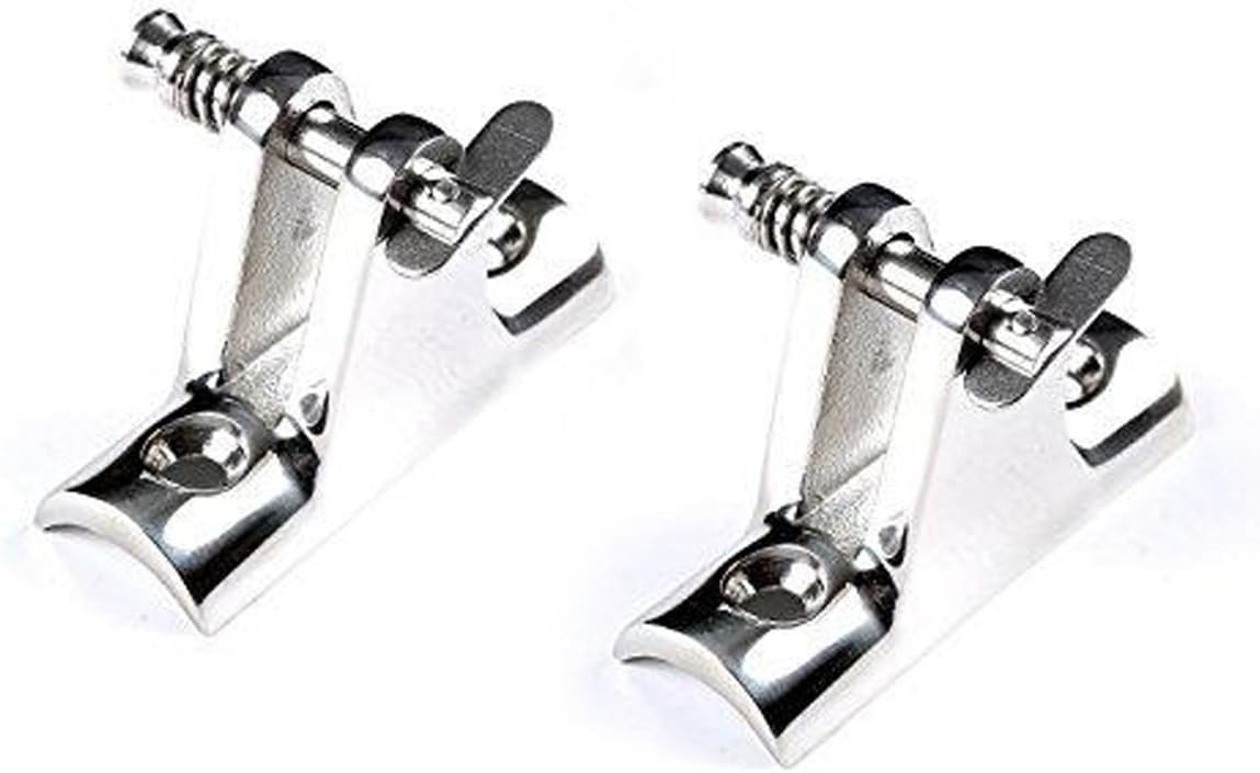 MIZUGIWA Boat Boat Bimini Top Deck Hinges with Quick Pins Marine Stainless Steel : Sports & Outdoors