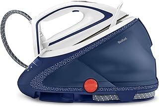 Tefal Pro Express Ultimate Dampfbügelstation GV9580 | 2600 Watt | Bügelstation | Dampfstoß 580 g/Min. | Automatische Abschaltung | 1,9L | Blau/Weiß