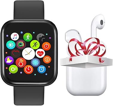 Smartwatch IP67 Táctil Completa Reloj Inteligente Hombre Mujer ...