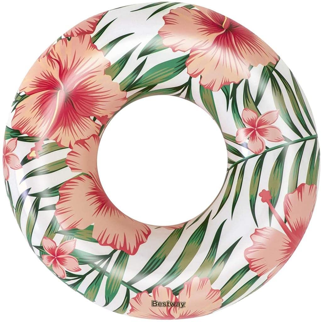 Bestway® Φ47/Φ1.19m Tropical Palms Swim Ring