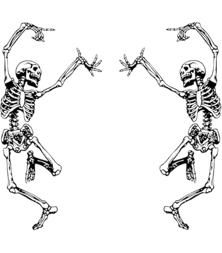 Beistle Scheletro Adesivo Per Auto – Fantasmino Per Il Sedile Posteriore, Adesivo Per Vetri – Decorazione Halloween 30,5 X 43,2 Cm