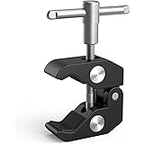 SMALLRIG Super Clamp with 1/4 and 3/8 Thread for Cameras, Lights, Umbrellas, Hooks, Shelves, Plate Glass, Cross Bars, etc - 7