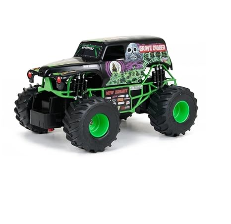new bright monster jam grave digger