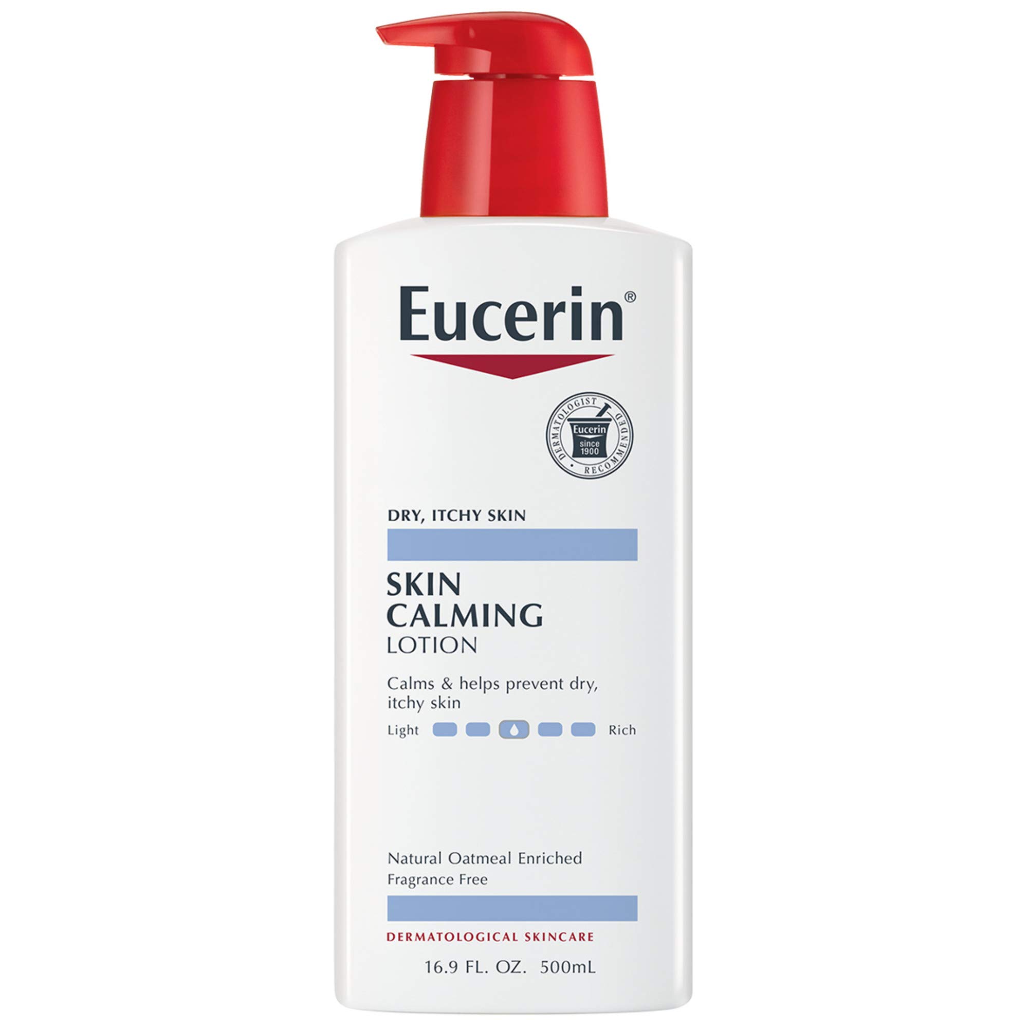 Eucerin Skin Calming Lotion Full Body Lotion for Dry, Itchy Skin