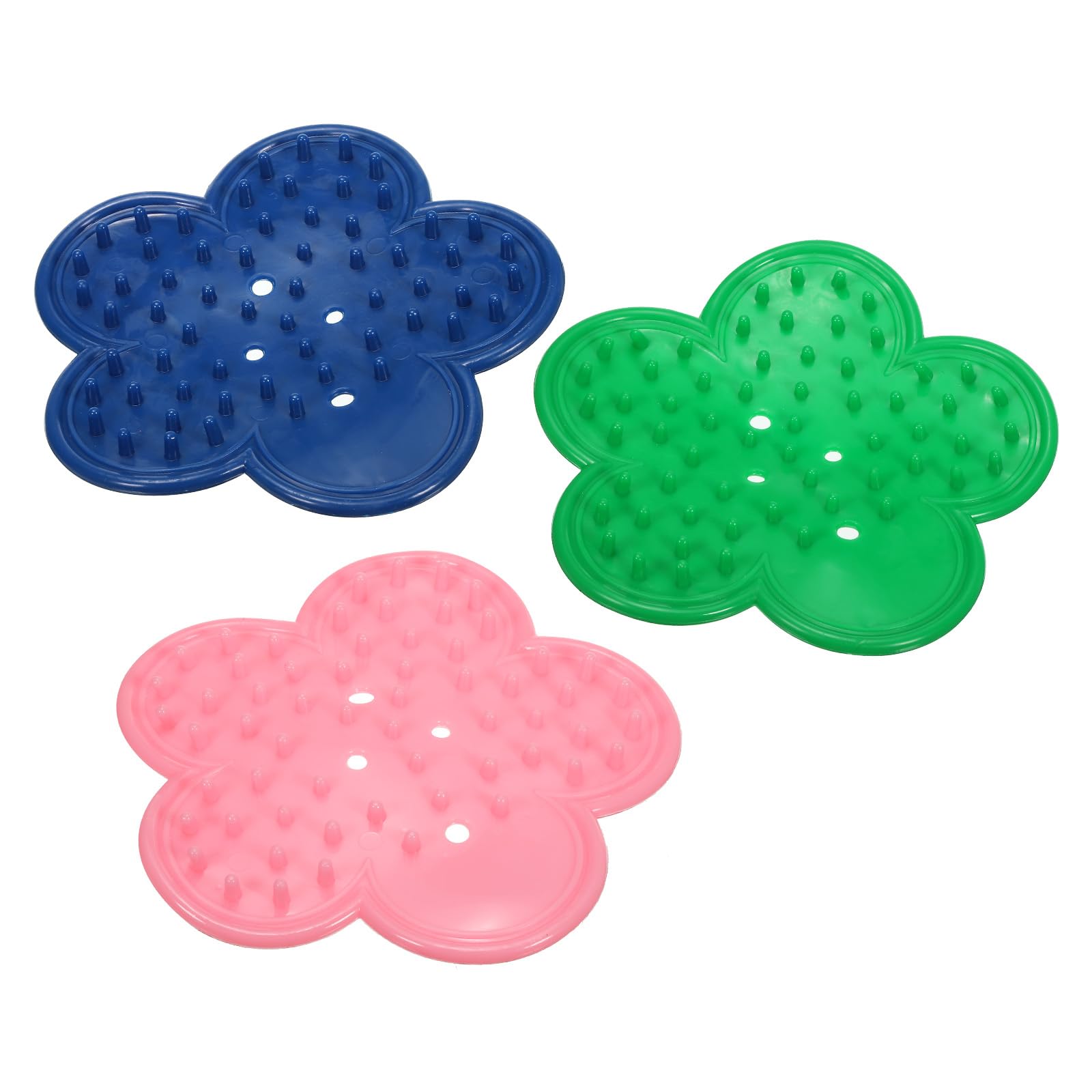 PATIKIL Rose Leaf Thorn Stripper, 3 Pcs Rose Thorn Stripper Remover Leaf Stripping Tool Burrs Removal Tool for Gardening Flower Arrangement, Multicolored