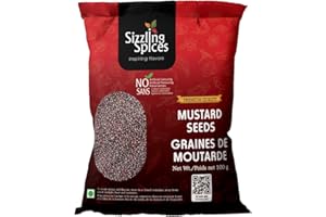 Sizzling Spices Premium Mustard Seeds – 100g Pack, Authentic Sri Lankan Quality (100g)