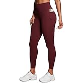 CRZ YOGA Butterluxe Workout Leggings Pockets 25'' - High Waisted Gym Womens Yoga Pants Buttery Soft
