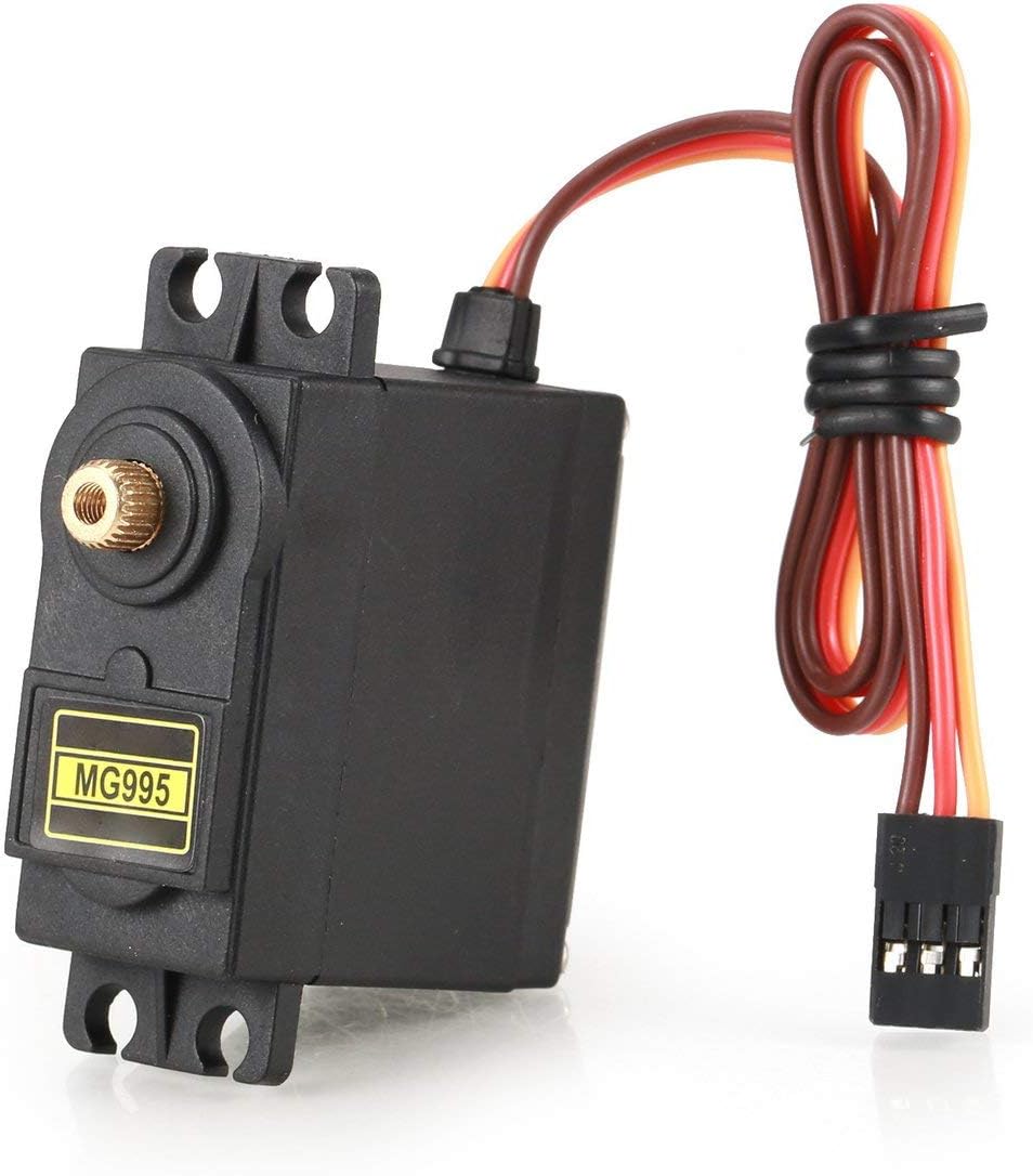 SeniorMar MG995 Analog Servo Metal Gear Servo 55g High Speed Torque Digital Servo Motor for RC Car Robot Helicopter(Control Angle 180)