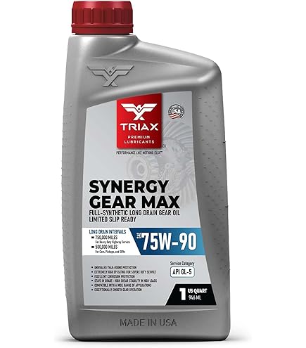 Amazon.com: Triax Gear Premium LS 80W-90, GL-5 Limited Slip Ready