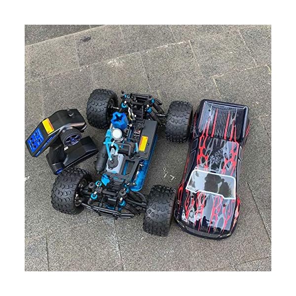 SSBH Super Großraum 1/10 Kraftstoff 4WD Offroad Fahrzeug, 2,4 GHz Fernbedienung Ölbetriebene Hochgeschwindigkeitsdrift… – Bild 5