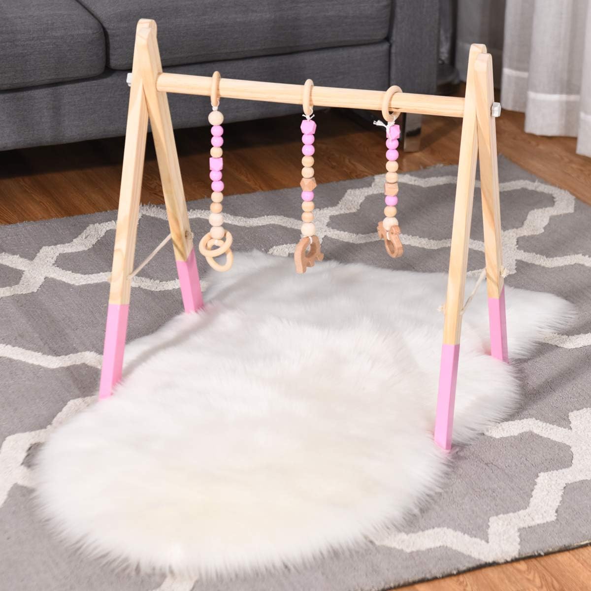 baby floor mat with mobile