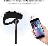 Dpofirs V8 Wireless Bluetooth Earpiece Headphone w/Mic for Cell Phones Driving view 3