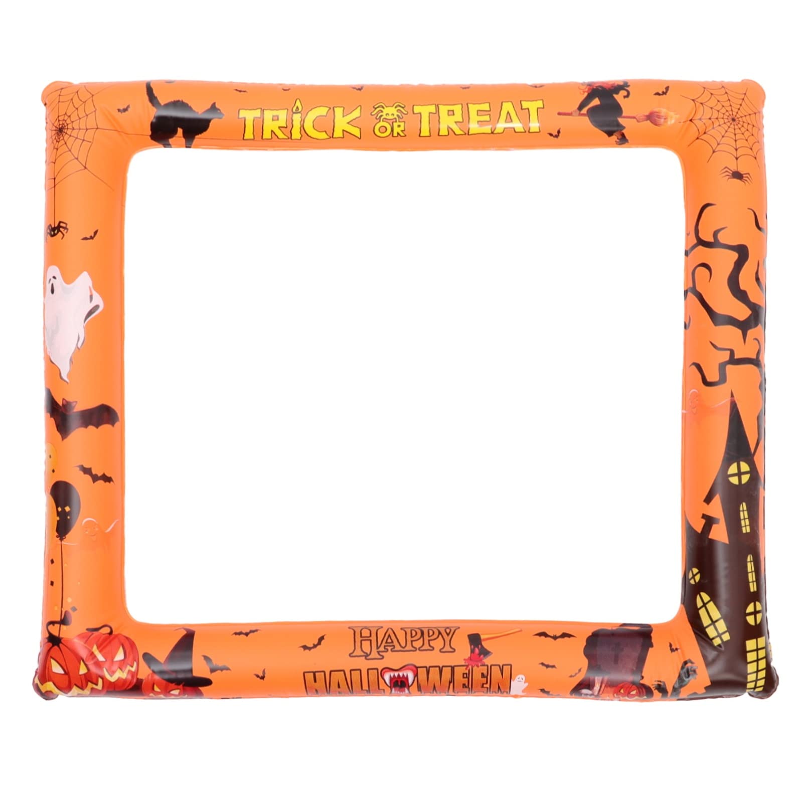 SOIMISS Halloween Inflatable Photo Frame Party Picture Frame Prop Assorted Color Halloween Ornament Horror Decor Prop