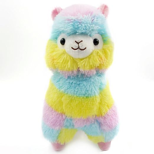 Amazon.com : Soft Plush Toy, 13CM Colorful Kawaii Alpaca Llama