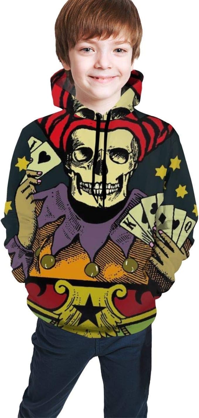 Lastbest Fortune Teller Skull Playing Poker