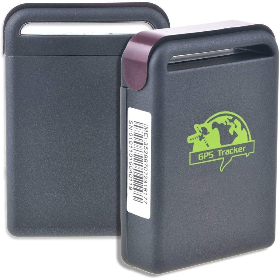 Mini Portable Realtime Spy Vehicle Quad Band Waterproof Rechargeable GPS/GSM/GPRS Car Vehicle Tracker TK102B GPS Tracker,with USB Cable Real Time GPS Locator for Car Kids Pet Vehicle