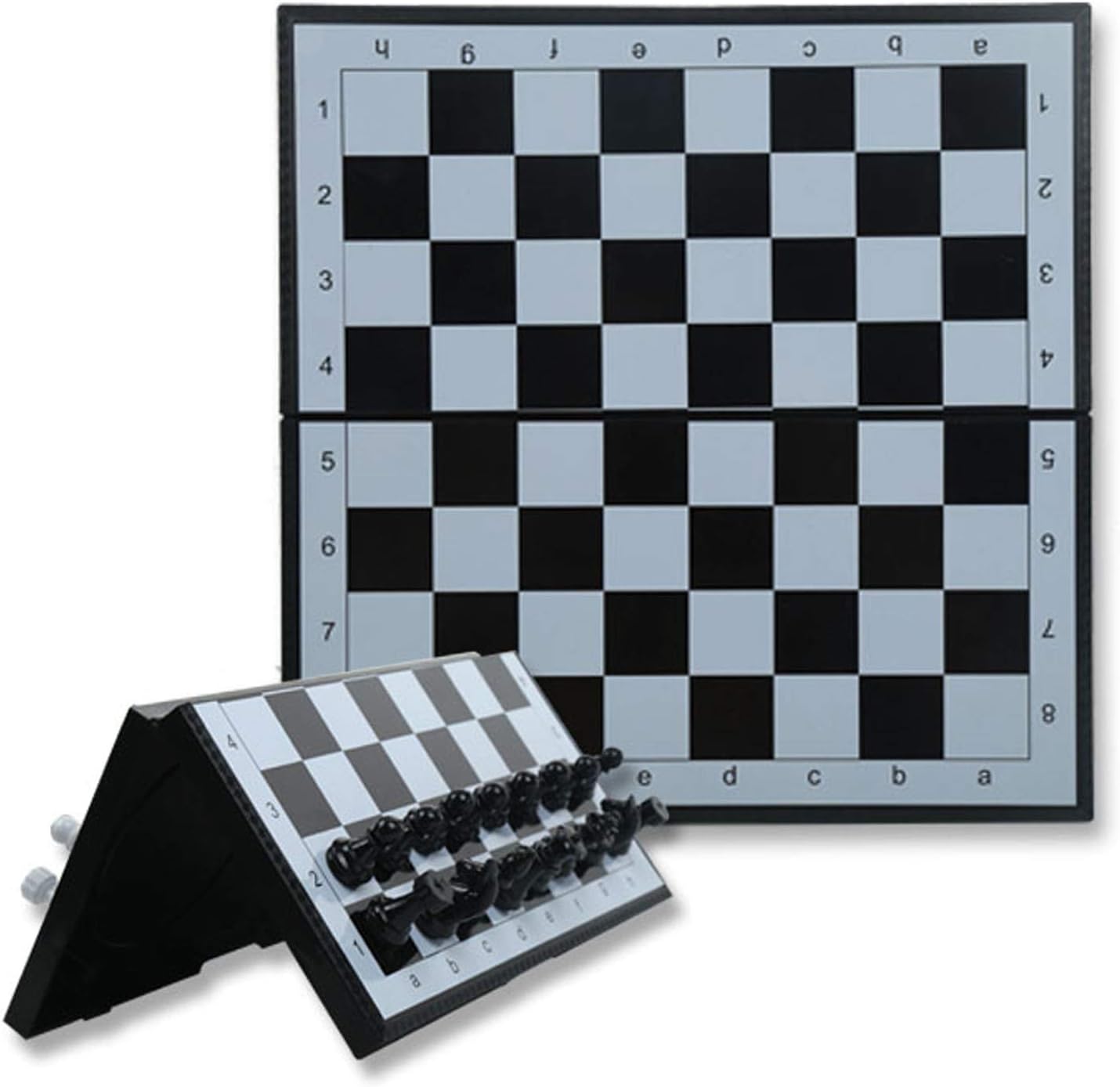 Adults Kids Portable Chess Set, Travel Chess Board Sets with