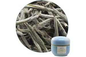 LWXLJMJZC Fuding Bai Hao Yin Zhen White Tea-Silver Needle White Tea Loose Leaf White Tea With Can Pack- 30g/1.06oz