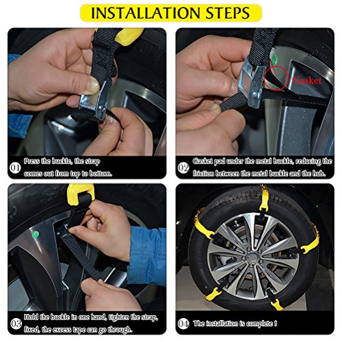 image for XinChangShangMao Tire Chains of Car Non-slip for Sand Mud Snow and Cli