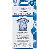 Tulip One-Step Tie-Dye Kit , 3 Fabric Dye Refill Packs, Packs, Blue