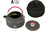 REDCAMP 0.8L Folding Camping Kettle with Bag Lightweight 0.8L view 6