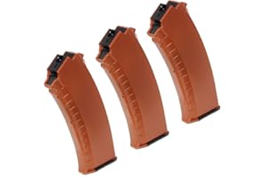 Airsoft Gear Parts Accessories 3pcs 60rd Mid-Cap Magazine for Tokyo Marui Next Gen AK AEG Brown