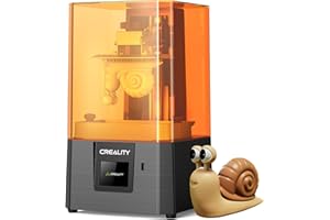 Creality Resin 3D Printer for Kids and Beginners, HALOT R6 Fully Assembled, Upgraded Light Source with High-Precision Printing, LCD Monochrome Screen Simple Workflow 3D Resin Printers