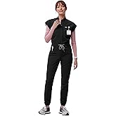 Aylashine Surgical Jumpsuit with Zipper, Women's Medical Suit, Soft, Suitable for Doctors, Nurses, Workers