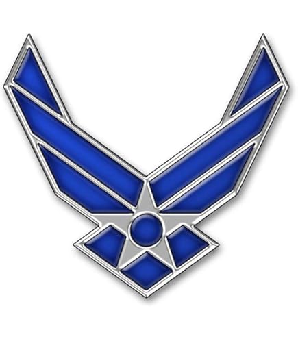 US Air Force Logo II Wings Hat Pin – 1-1/16 Inch, Military Cap Pin P14211 EE, New