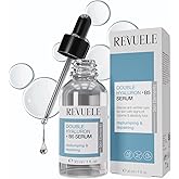 REVUELE Double Hyaluron + B5 Serum, Hydrating Face Serum with Hyaluronic Acid & Panthenol 1 fl.oz