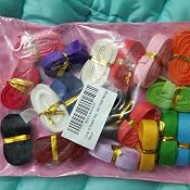 Lot De 18 Rubans Fronceurs 20 M Chacun - Rubans Cadeaux Colorés Pour Noël Et Emballage