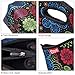 yookee home Large Lunch Bags for Women, Fashionable Adult Lunch Box Thick Water Resistant Neoprene Insulated Lunch Bag for Work Office Outdoor Picnic, Colorful Paisley