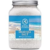 Dead Sea Salt 35 Oz - 100% Pure & Natural - Dead Sea Salts 1 kg- Best for Good Sleep - Stress Relief - Beauty - Relaxing - Bath Salts