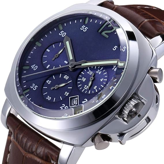 AWRYS Chronograph Herrenuhren Band Quarz Männer Männliche Uhr Militärische Armee Sport Datum