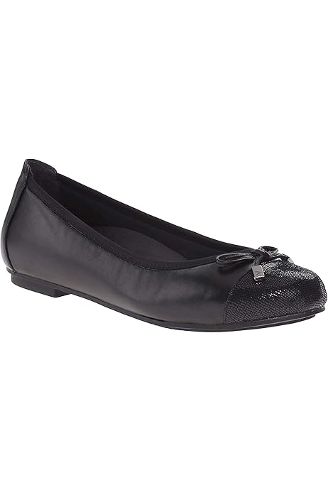minna ballet flat black