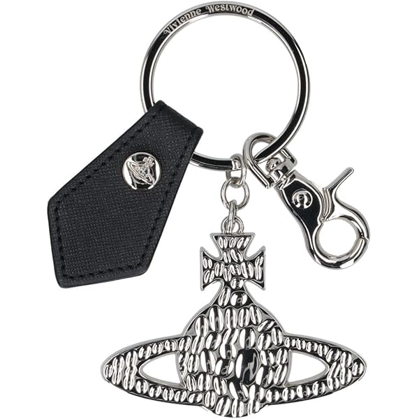 Vivienne Westwood Key Chain SAFFIANO BIOGREEN Women's One