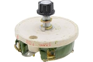 YXQ 100W 100Ohm Rheostat Ceramic Sliding Disk Variable Power Resistors Adjustable Wirewound with Potentiometer Pot