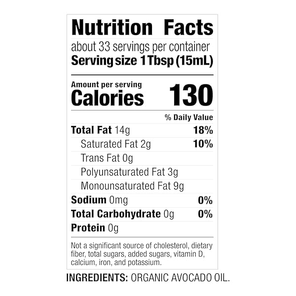 PLANT JUNKIE ORGANIC REFINED AVOCADO OIL, NON-GMO, GLASS BOTTLE, COOKING OIL, KOSHER, KETO AND PALEO DIET FRIENDLY, FRYING, BAKING, AVOCADO OIL, 16.9 FL OZ (500ML)
