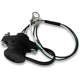 16296 Winch Remote Hand Control Female Socket Wiring Connector Harness | For 3-Wire Truck Winches Solenoid, 12V DC