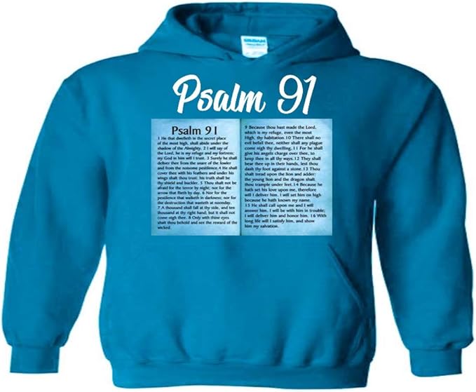 Psalm 91 Christian Pullovers Christian Sweatshirts Psalm 91
